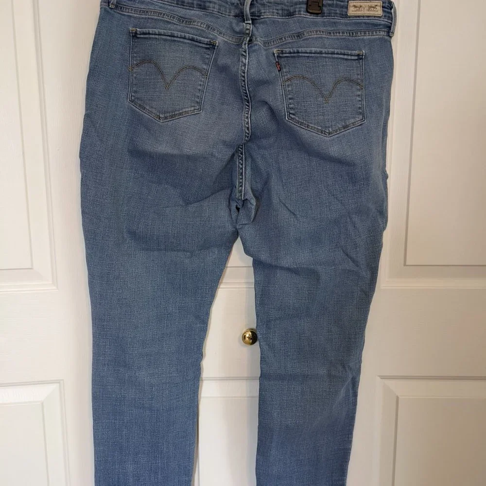 LEVI'S Mid Rise Skinny Plus Size 20W - Picture 3 of 8